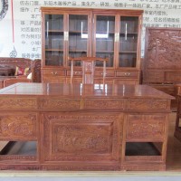 **供应**紫檀 非洲花梨1.8米书桌 办公桌红木家具