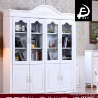 工厂店直销2016新款韩式板式家具组合防尘创意书柜
