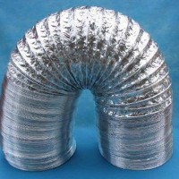 直径200膜布保温软管 铝箔空调软管 空调软管 空调伸缩软管
